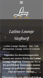 Mobile Screenshot of latino-lounge.com