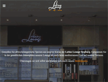 Tablet Screenshot of latino-lounge.com